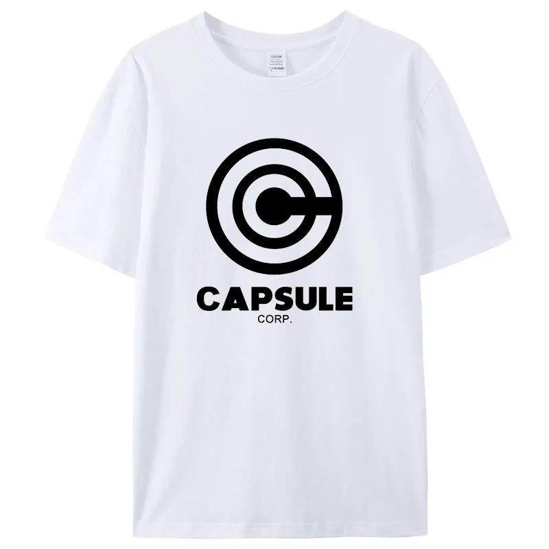 Anime Printed Men T Shirt Casual Summer Cotton Funny Street Clothing Loose Oversized Short Sleeved Breathable Soft T-Shirts