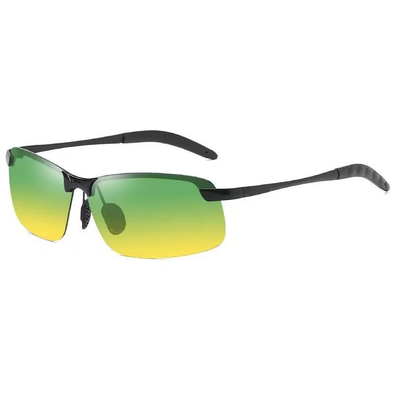 Men's Smart Photochromic Sunglasses: Day/Night Polarized Vision for Driving & Fishing