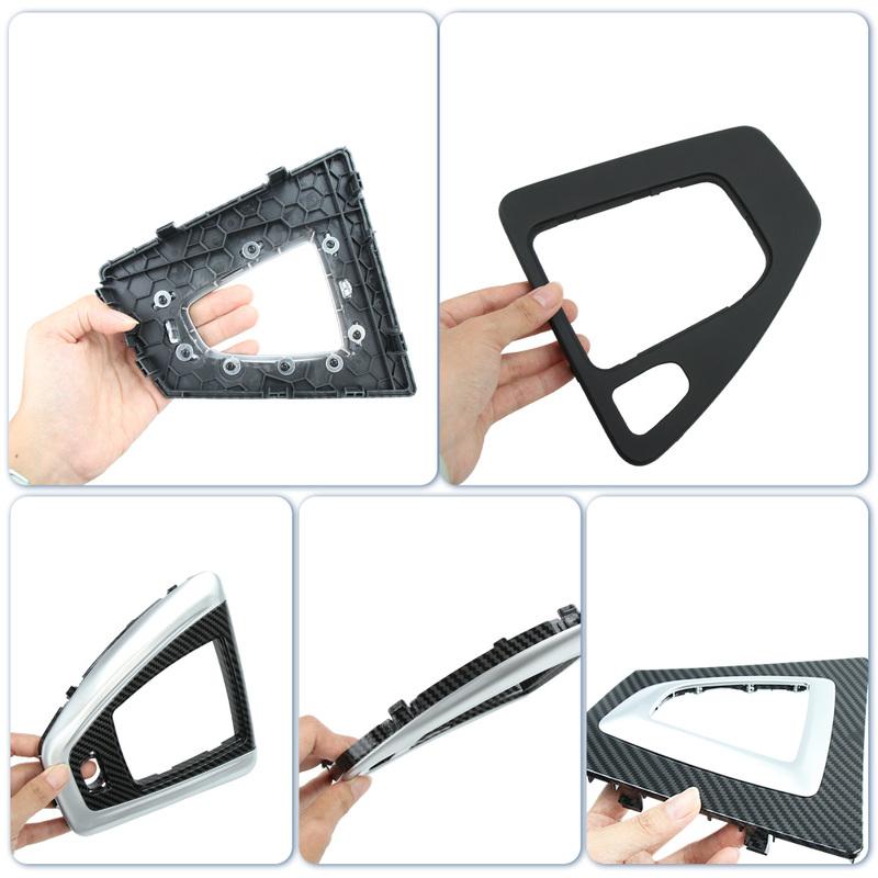 Auto Gear Shift Panel Trim Cover For BMW 3 Series E90 E92 E93 F35 F30 Car Center Console Gear Lever Panel Gear Handbrake Panel