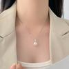 New Chinese Style Leaf Pearl Necklace for Women, Light Luxury, High-end, Niche Design, Neck Decoration
