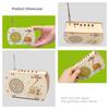 DIY Craft Wood Radio Material Set Scientific Training Experimental Kits  Student Learning