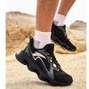 Anta Soft Column Non-Slip Wear-Resistant Low-Top Running Shoes Men sneaker Black White Gray 112315555-9