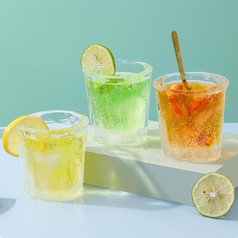 Silicone Ice Cube Maker Bar Party Ice Cup Mold Summer Juice Drinks Shot Glasses Ice Mould Drinking Tool Glass Mold