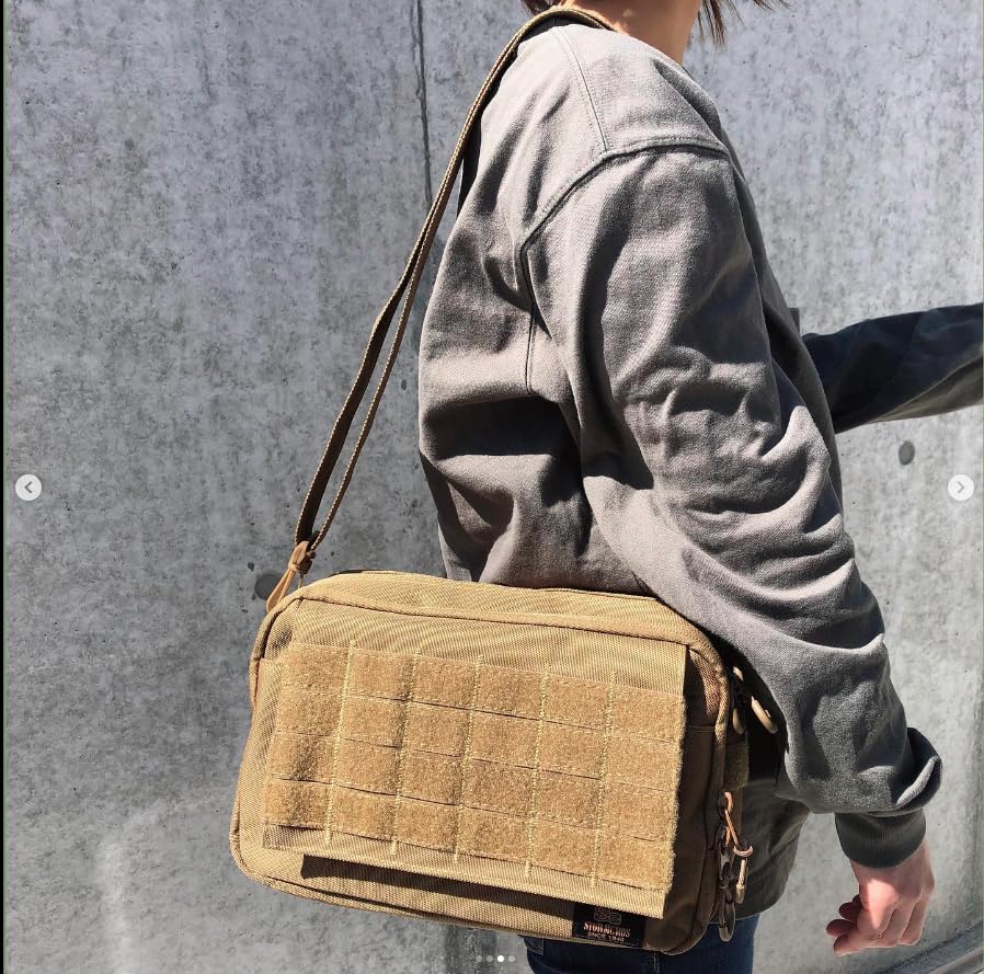 STORMCROS Militärische Schulter Modulare Taille Camouflage Groß MOLLE 9L 45135 Tasche, Beutel, Tasche, Beutel, Beutel, Design, Kapazität, Kompatibel, (Bräunen)