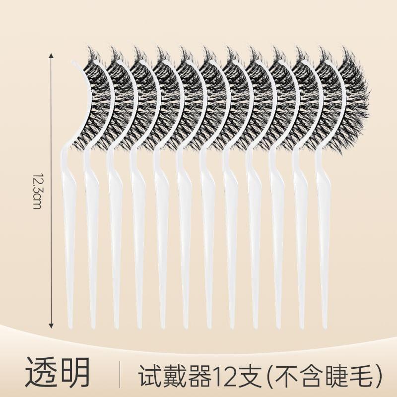 Mogugu - Acrylic Display Holder / Multipack False Eyelashes Display Sticker / Set
