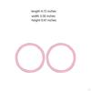 2 Pack Patella Support Silicone Ring for Knee