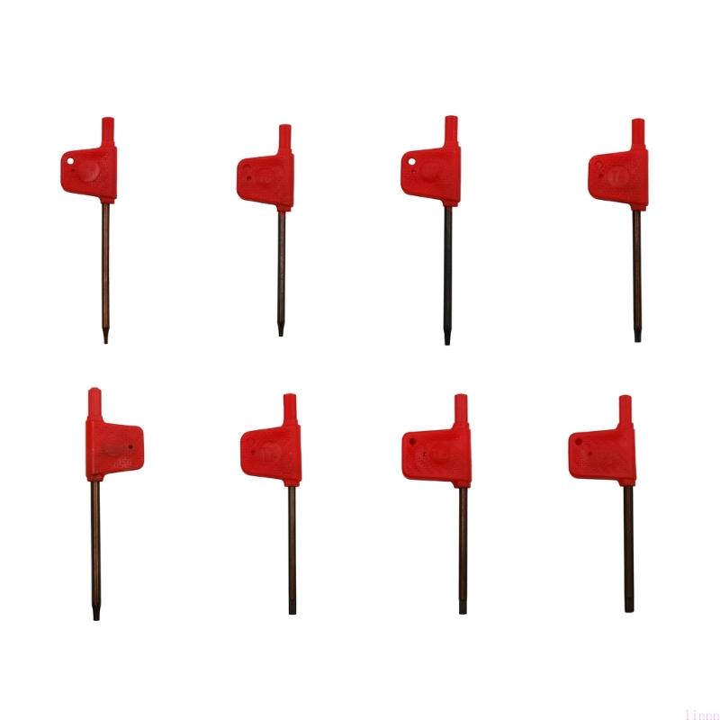 Red Torx Plum Wrench Screwdriver High Strength Force Machine Spanner-Disassembly Tool Accessories Component