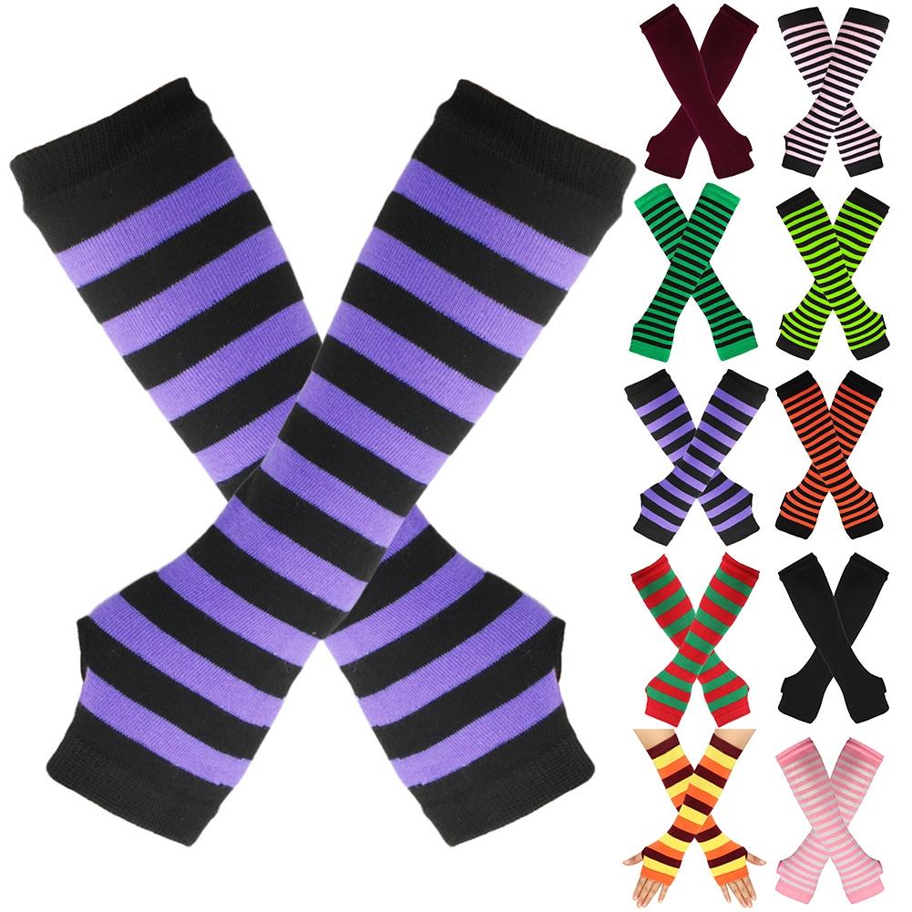 Autumn/Winter Women Gloves Elbow Elbow Mittens Fingerless Gloves