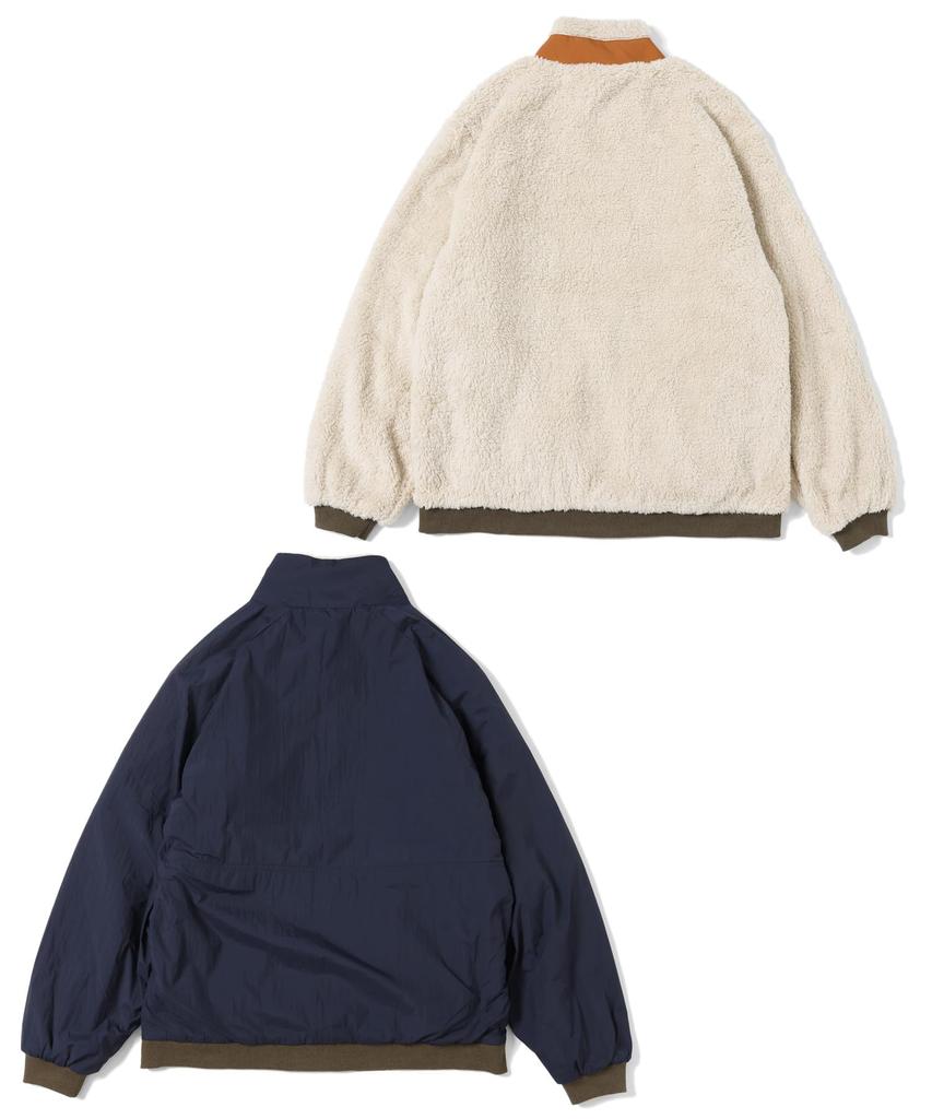 Flip Stand Reversible Navy [CLIFFEMAYER] Jacket, 2-Way Outerwear, Men's, X-LARGE,