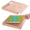 7-in-1 Wooden Board Game Collection