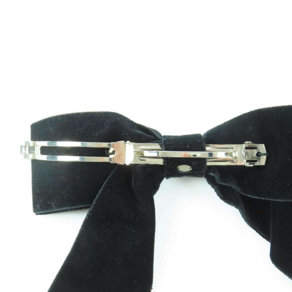 Great CHANEL hair accessory black Women 24V AA8557 Used