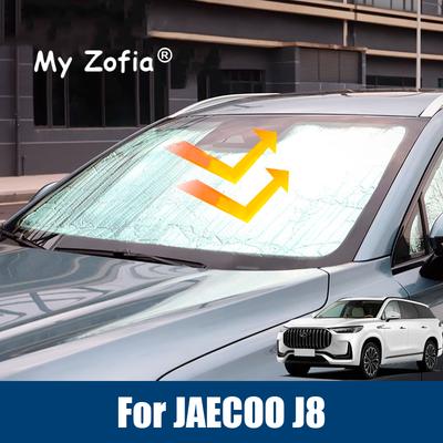 For Chery Jaecoo J8 2024 2025 2026 Car Sun Shade UV Protection Whole Car Front Window Sunshade Cover Interior Accessories H3