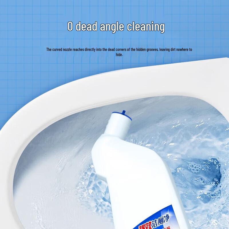 Jingnong Powerful Bent-Neck Toilet Cleaner - 30-Pack