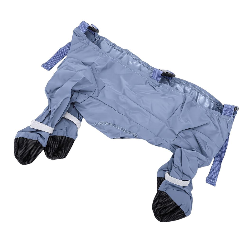 Dog Suspender Boots Breathable Waterproofing Adjustable Dog Paws Boots Leggings Belly Protector for Outdoor Walking
