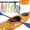 Fishing Pole Holder Elastic Kayak Paddle Leash Oars Boating Colid Secure Rod Rope Bungee