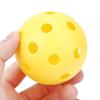 Environmental Protection PE Yellow High Bounce Pickleball Ball Sports Equipment Accessory
