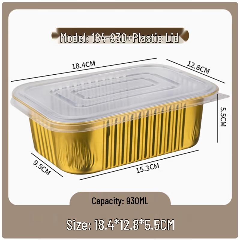 St. Bailai Disposable Aluminum Foil Food Containers
