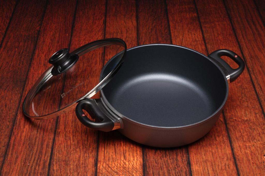 Swiss Diamond Stew Pot Compatible 24cm Non-IH