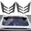 1 Pereche Autocolant Decorativ Parbriz Spate Mașină Trim Splitter Lateral Jaluzea Geam Parasolar Spoiler Lateral Splitter Geam Spate
