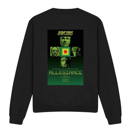 STAR TREK Unisex Adult The Next Generation Season 3 Episode 18 Sweatshirt