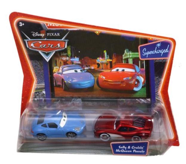 Cars Movie Moment 4 Sally Cruising McQueen &
