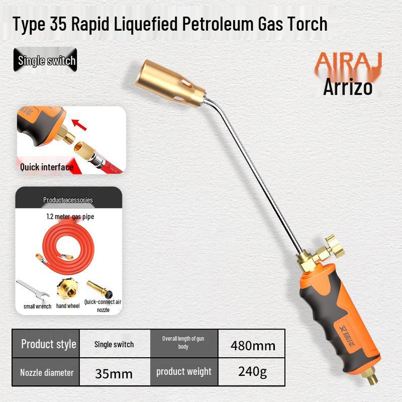 Liquefied Gas Torch for BBQ and Household Use - Arrizo