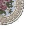 Plate Mat Exquisite Embroidery Desktop Decoration Round INS Style Table Coaster for Photo