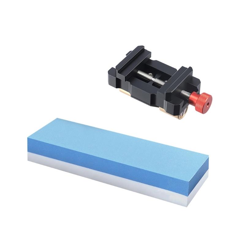 

Precisions Aluminum Alloys Adjustable Angle Sharpener Jig Roller Honing Guide for Carving and Woodworking Blade 1