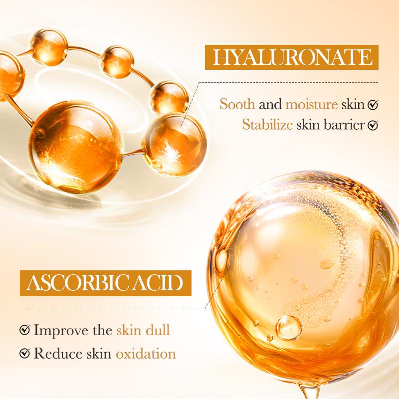 Ensemble de 5 pièces Purée de Riz Blanchissante Voyage Ensemble Cinq Pièces Crème pour les Mains Hydratante Crèmes Soin Visage Nourrissantes Éclaircissantes