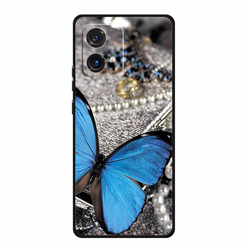 For Motorola Moto G84 G54 5G Case Animals TPU Soft Silicone Cover Phone Cases for Moto G54 MotoG84 Protector Wolf Bumper Coque