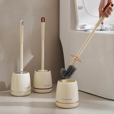 Sealed Toilet Brush Set with Holder,Odor-proof & Quick Drying Bathroom Cleaning Tool for Home Deep Cleaning Toilet Brush