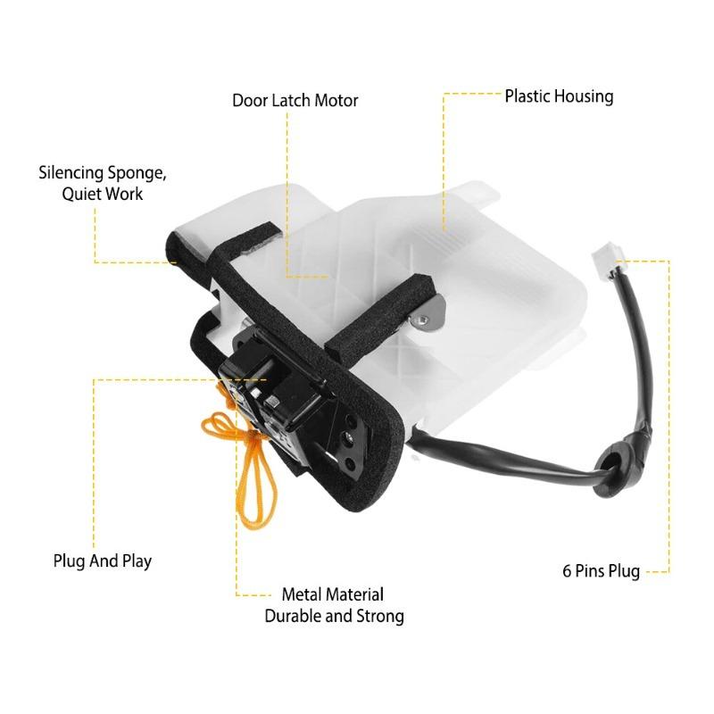 69110-35090 Для Toyota 4Runner 4.0L 4.7L 2003–2009 Новый 6911035090 Замок задней двери багажника Крышка Защелка Привод