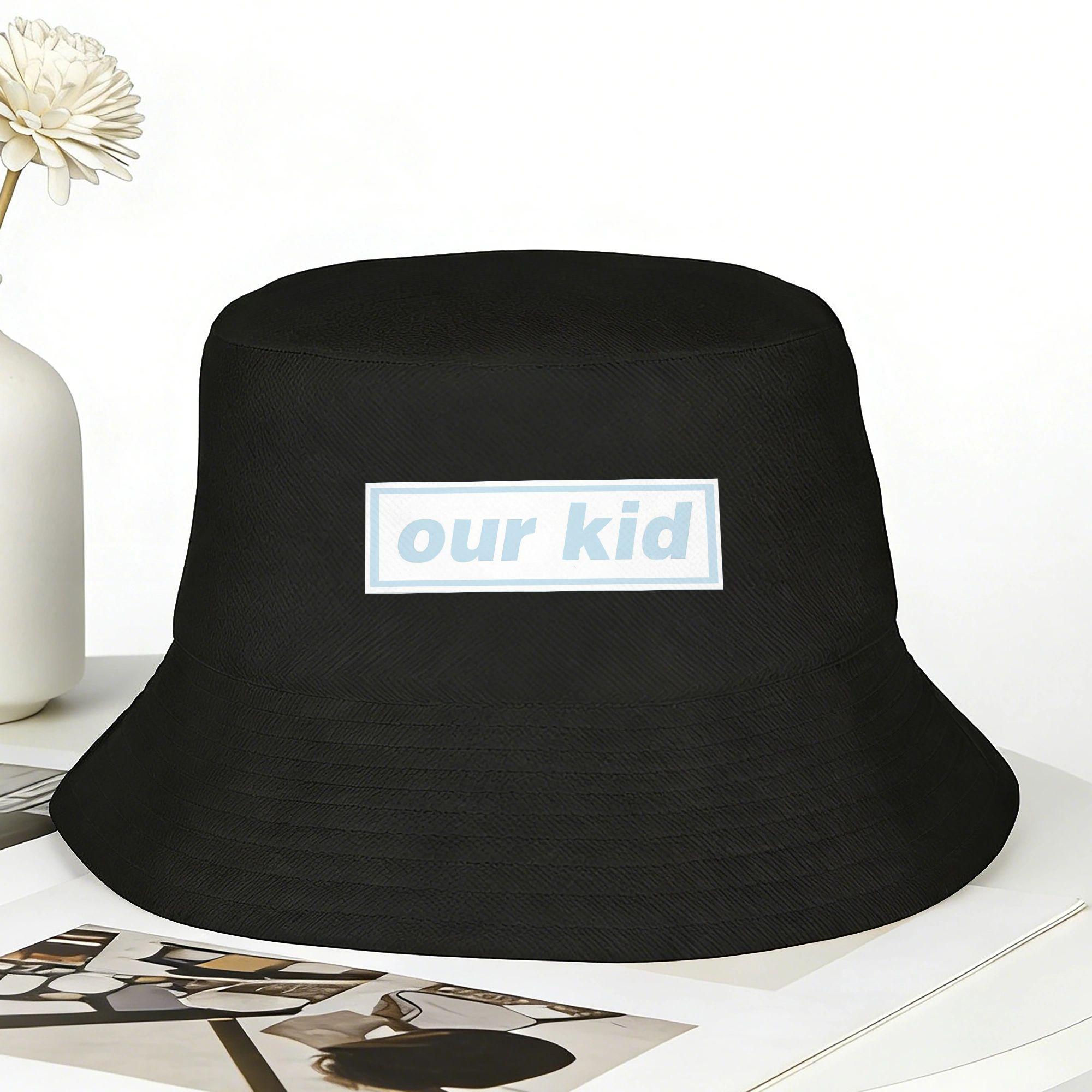 Our Kid Oasi Bucket Hat For Unisex Women  FisherUnisex Hats Funny Fishing Caps Foldable Outdoor Custom Visor Hats One Size