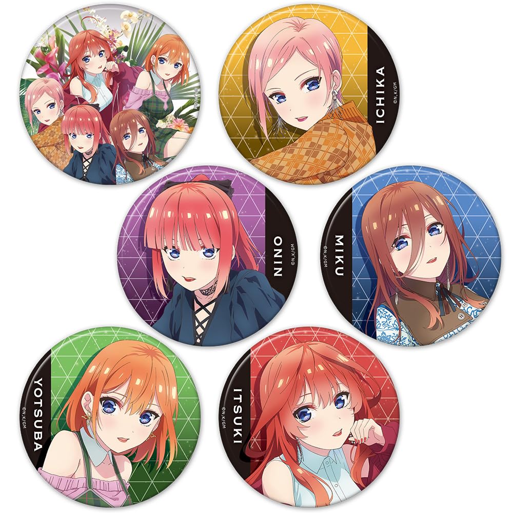Quintessential Movie Trading Can Badge "The Quintuplets" Vol.6 (BOX)