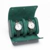 New Pu Leather Watch Jewelry Box Color Portable Business Watch Bag Storage Bag Spot Wholesale