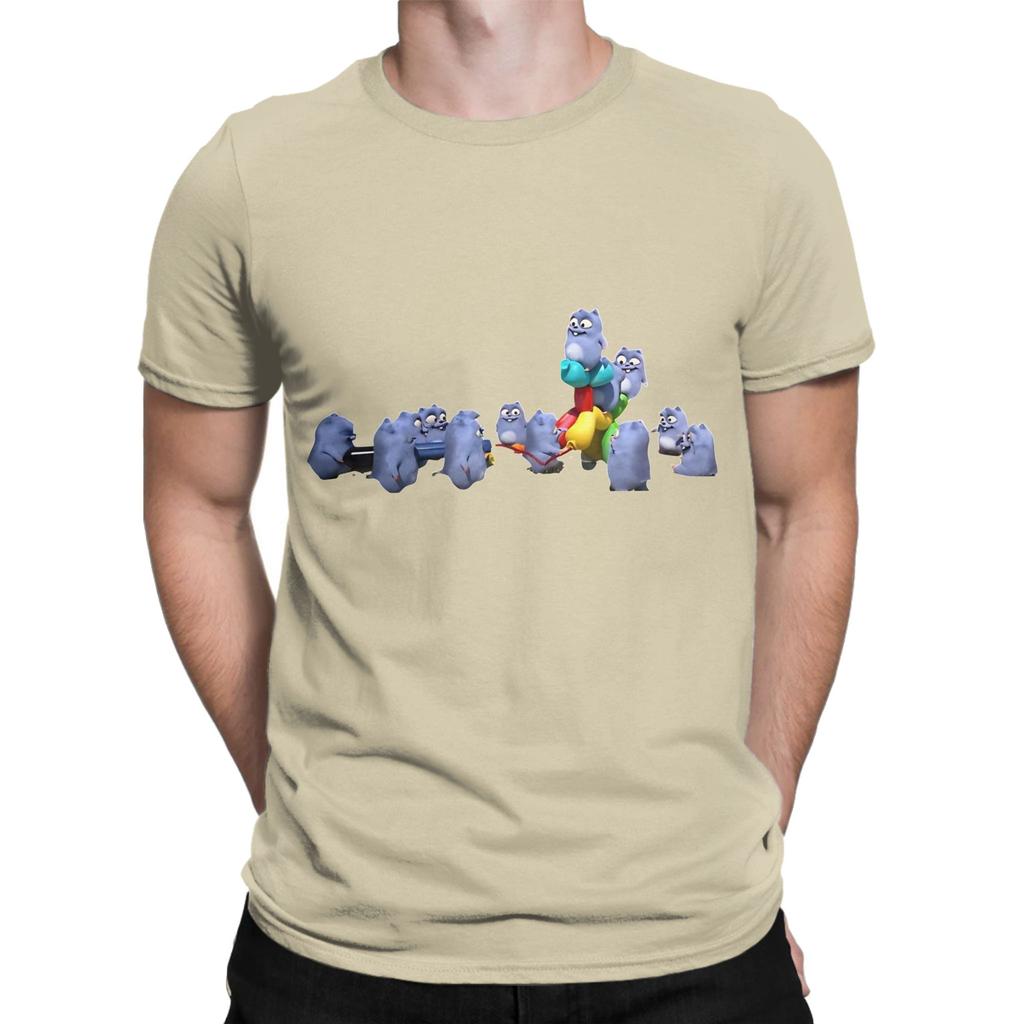 Grizzy And The Lemmings Play Games Graphic Funny 100 Cotton Tshirt Grizzy And The Lemmings Tops Tees For Unisex