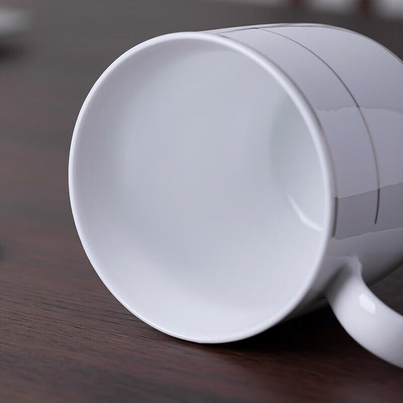 Tao Xianghui Ceramic Office & Conference Teacup with Lid