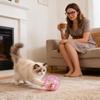 Interaktives Plüschtier Automatischer rollender Ball Hamster Realistisches elektrisches Haustier für Katze Hund Kaninchen Kind Mädchen Junge Haus Spielzimmer