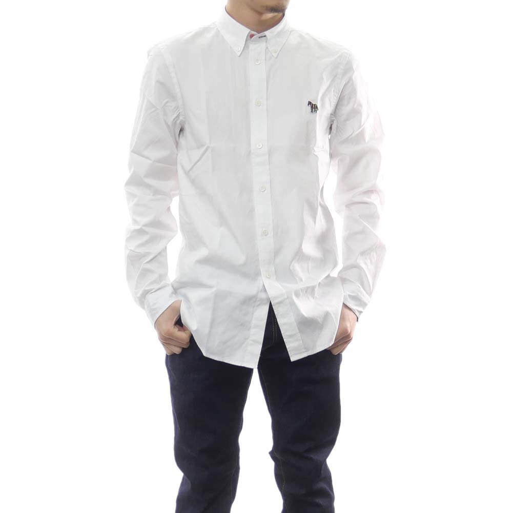 

Paul Smith Повседневная рубашка с длинным рукавом M2R 599R FZEBRA Мужская, (S) [Использовал]