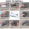 2025+ Bathtub Faucet Replacement with Diverter,Easy To Install Standard Spout for 1/2inch Copper Water Tube with Install Tool