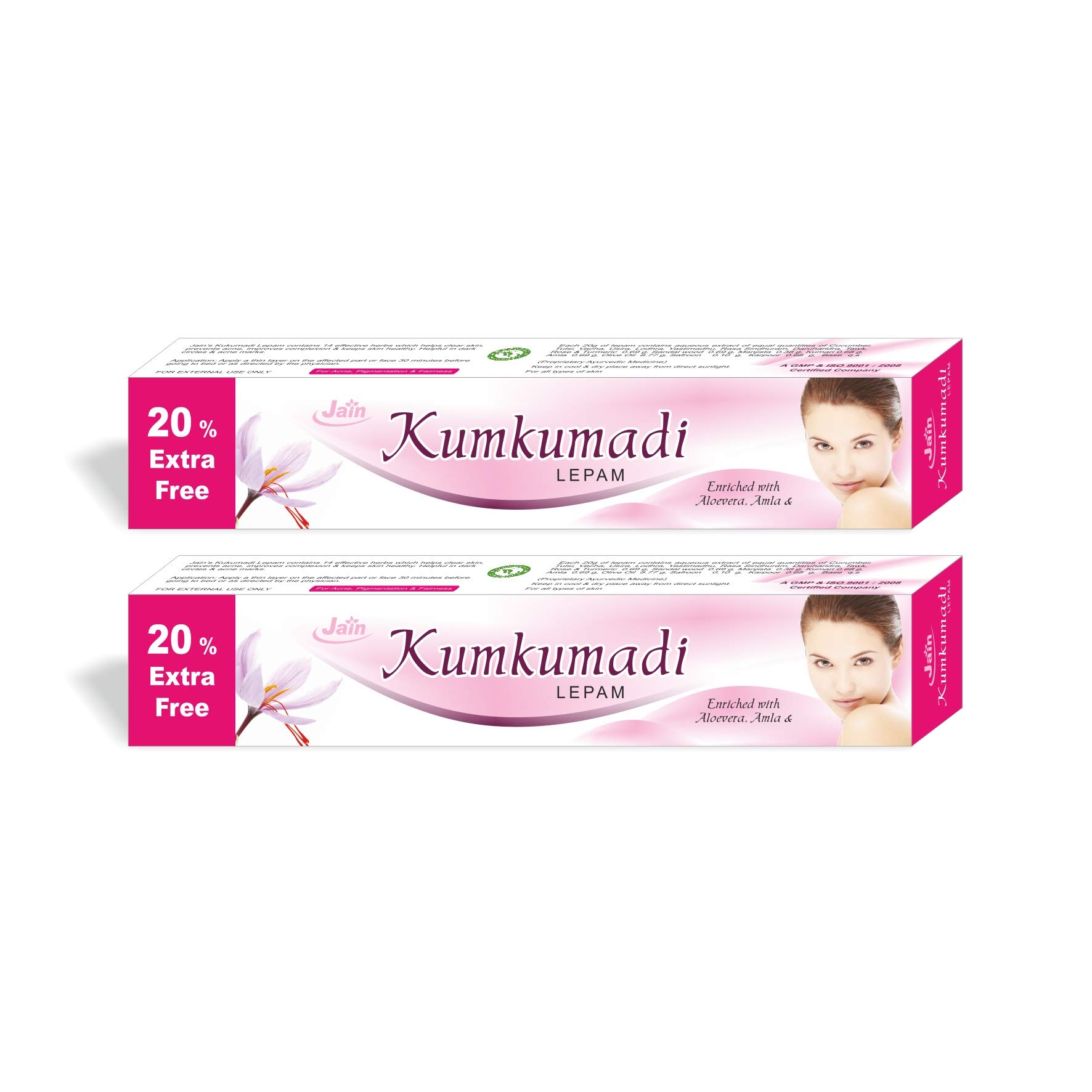JAIN Kumkumadi Lepam Krēms, 30 g