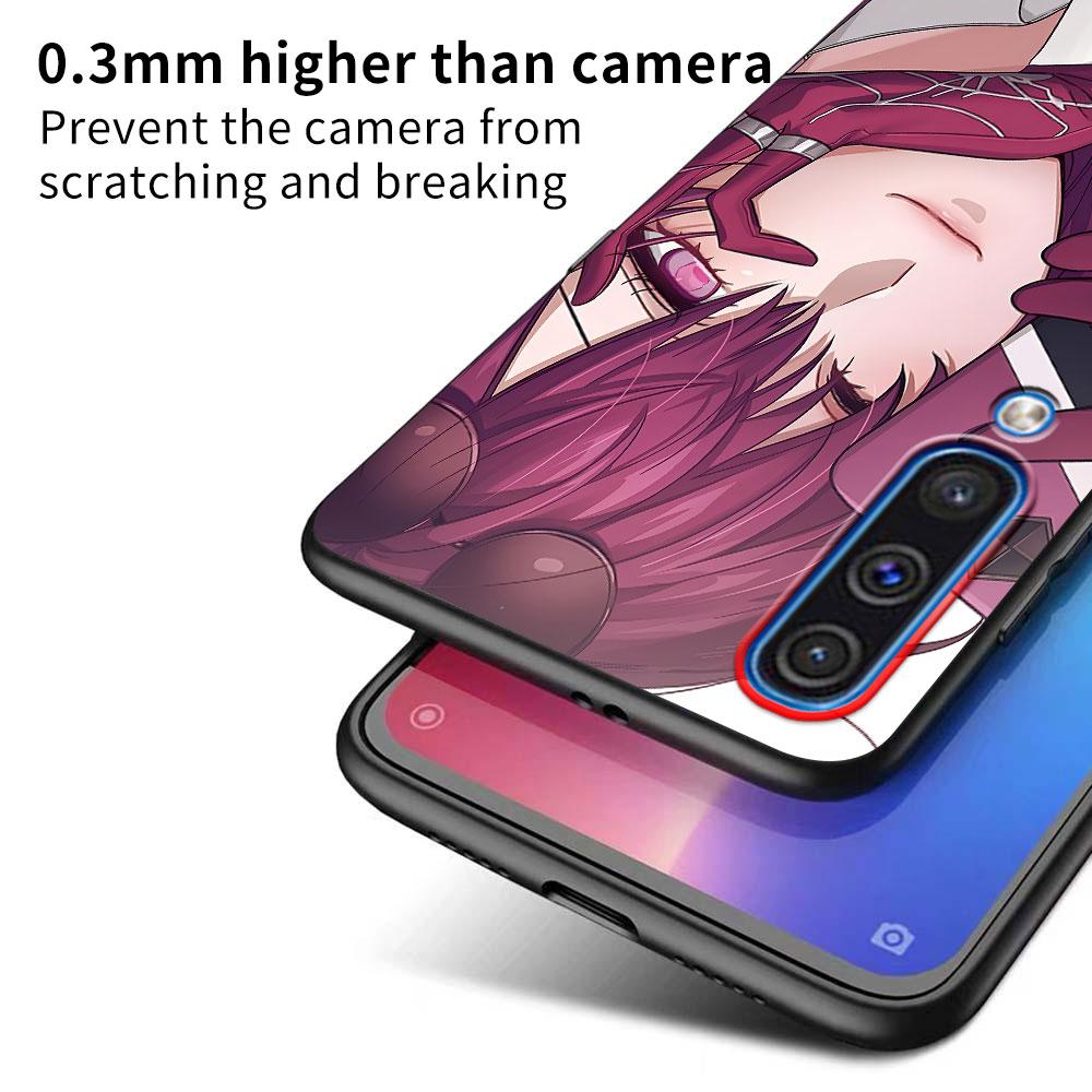 Rail Kafka Honkai Star Case for Samsung Galaxy A03 A04s A20 A30 A20e A70 A70s A50 A40 A30s A50s A20s A10s TPU Black Phone Cover
