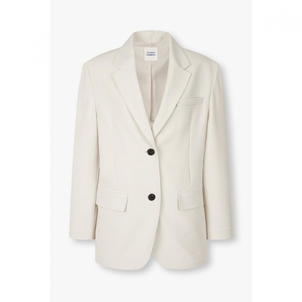 

Studio Tomboy Single Two Button Light Jacket 9195212561 cream (05)/S