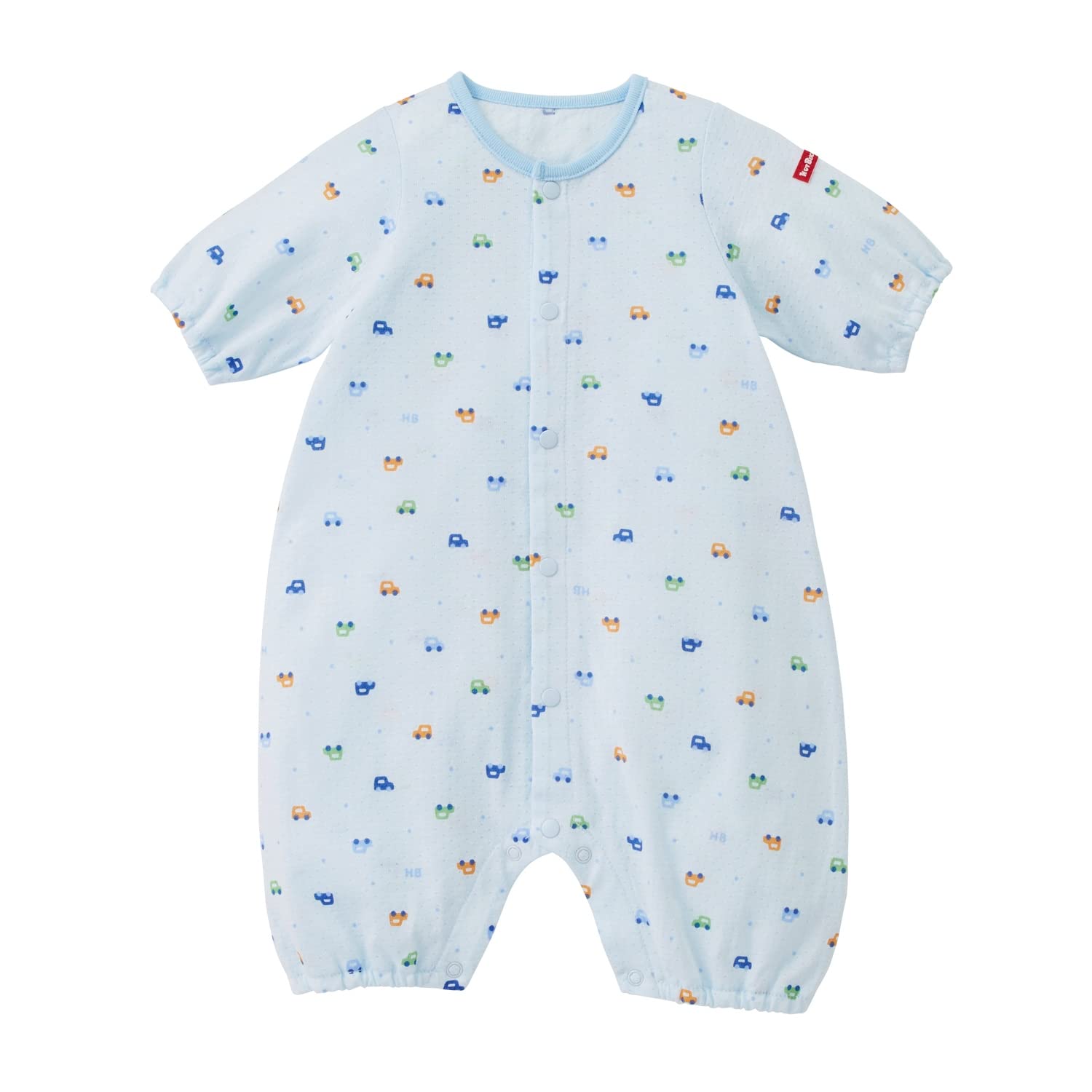 

ХИТ для мальчиков и размер 50 [MIKIHOUSE BISCUITS] Пре-осень для девочек, детская одежда, синий, (50-60cm) 72-1203-496 синий