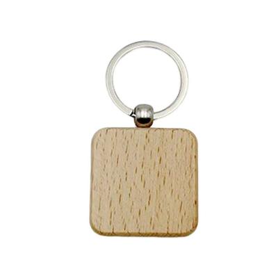 Holz Blank Keychain Ring Hause Tür Auto Schlüsselanhänger Halter Rucksack Geldbörse Dekoration Schlüsselanhänger DIY Zeichen Tag Herstellung Ornament