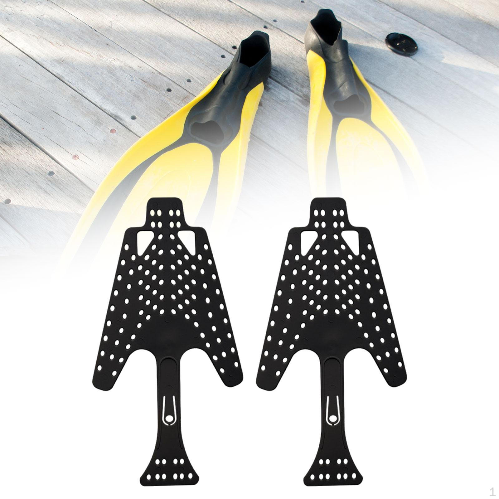 

Flip Fin Ласты для дайвинга Обувь Поддержка Держатель Вставка для носилок Взрослые чёрный