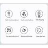 1 JUEGO Limpiador Eléctrico Recargable para el Hogar Multifuncional Rotatorio Limpieza de Poros Portátil Impermeable Cepillo Facial