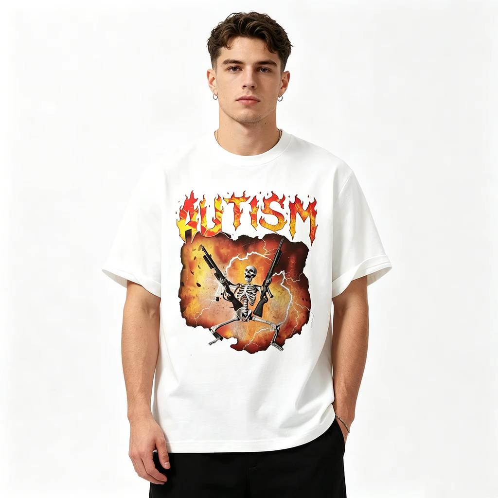 Unisex Retro Cartoon Character Letter Graphic TShirt Casual Loose Crew Neck Short Sleeve Streetwear Tees