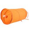 Foldable Cat Dot Tent   Tunnel Bed Toy Interactive Playing Toys Hide Tunnel (Orange)