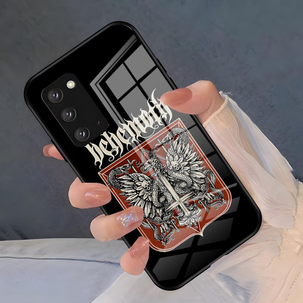 Band Behemoth Phone Case For Samsung A25 A13 A33 5G A54 A36 A35 A56 A52 A14 Shockproof Glass Cover